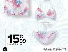 Carrefour Contact Ushuaia - maillot de bain femme offre