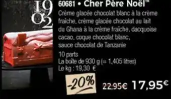 Thiriet Cher père noël offre