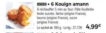Thiriet 6 Kouign amann offre
