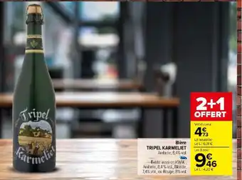 Carrefour TRIPEL KARMELIET offre