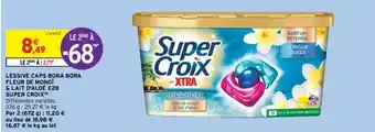 Intermarché Contact Super croix - lessive caps bio xtra offre