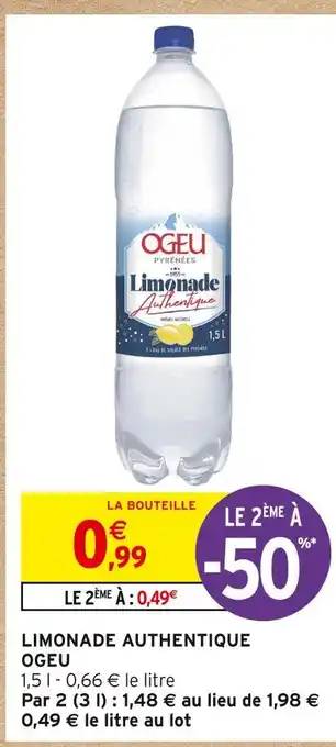 OGEU LIMONADE AUTHENTIQUE