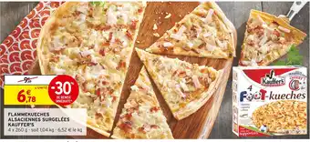 Intermarché KAUFFER'S FLAMMEKUECHES ALSACIENNES SURGELÉES offre