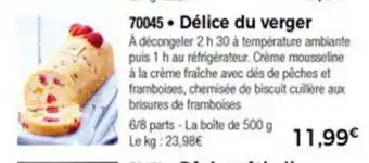 Thiriet Délice du verger offre