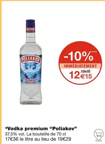 Poliakov Vodka premium