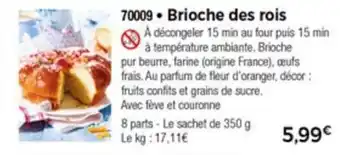 Thiriet Brioche des rois offre
