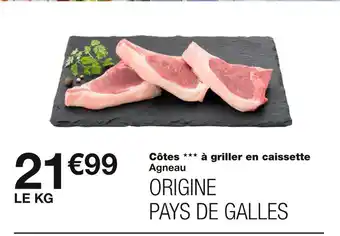 Monoprix Côtes à griller en caissette offre
