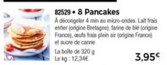 Thiriet 8 Pancakes offre