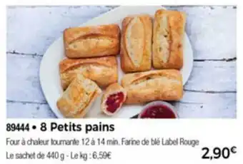 Thiriet 8 Petits pains offre