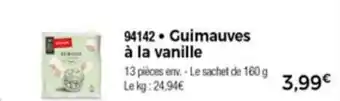 Thiriet Guimauves à la vanille offre