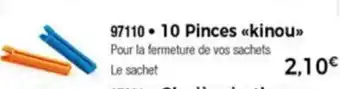 10 Pinces kinou