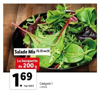 Lidl Salade mix offre