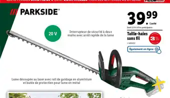 Lidl Taille-haies sans fil offre