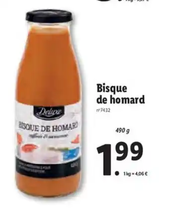 Bisque de homard