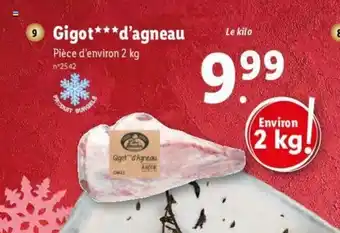 Gigot d'agneau