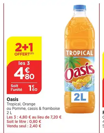 Maximarché Oasis offre