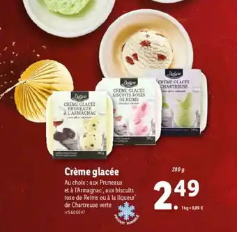 Lidl Crème glacée offre