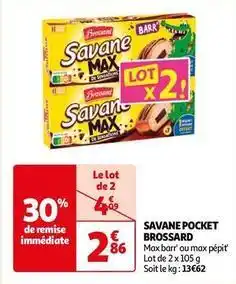 Auchan Supermarché Brossard - savane pocket offre