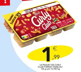 Vico LE PAQUET DE CURLY CLUB FORMAT FAMILIAL