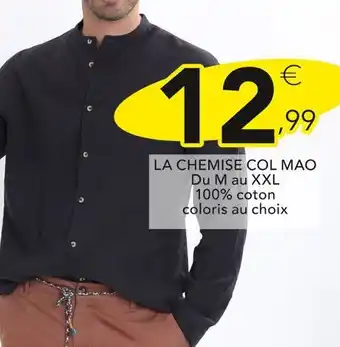 Stokomani Manoukian LA CHEMISE COL MAO offre