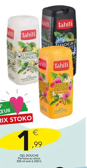 Stokomani Tahiti GEL DOUCHE offre