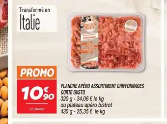 Netto PLANCHE APÉRO ASSORTIMENT CHIFFONNADES offre