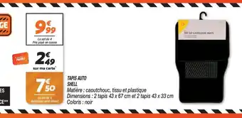Netto TAPIS AUTO SHELL offre