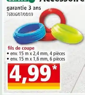 Norma Power Garden Accessoire pour débroussailleuse offre