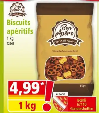 Norma Bon Apéro Biscuits apéritifs offre