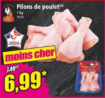 Norma BRUNO Siebert Pilons de poulet offre