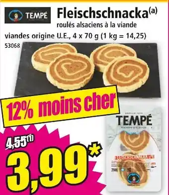 Norma TEMPÉ Fleischschnacka offre