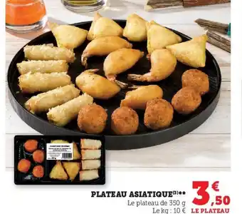 Hyper U PLATEAU ASIATIQUE offre