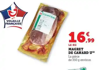 Hyper U MAGRET DE CANARD U(2) offre