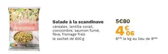 Picard Salade à la scandinave offre