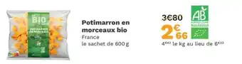 Picard Picard - potimarron en morceaux bio offre