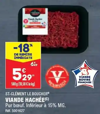 ALDI VIANDE HACHÉE(C) offre