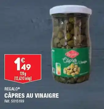 ALDI CÂPRES AU VINAIGRE offre