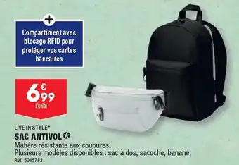 ALDI SAC ANTIVOL✪ offre
