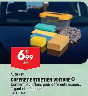 ALDI COFFRET ENTRETIEN VOITURE⭑ offre