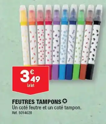ALDI FEUTRES TAMPONS ✪ offre