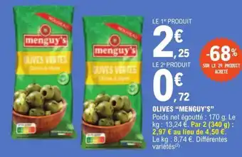 E.Leclerc OLIVES "MENGUY'S" offre
