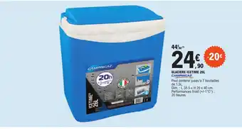 E.Leclerc GLACIERE ICETIME 26L CAMPINGAZ offre