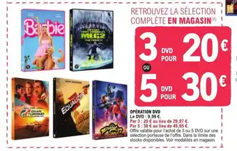 E.Leclerc OPÉRATION DVD offre