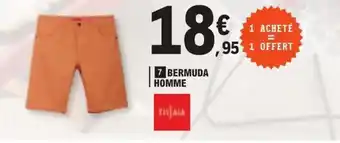 E.Leclerc BERMUDA HOMME offre