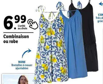 Lidl Combinaison ou robe offre