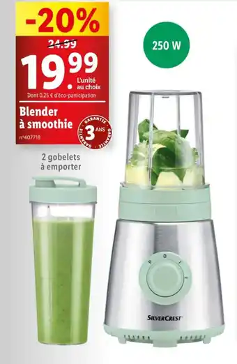 Lidl Blender à smoothie offre