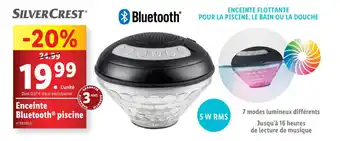Lidl Enceinte Bluetooth® piscine offre