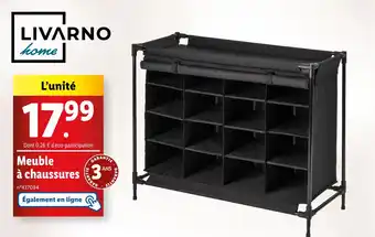 Lidl Meuble à chaussures offre