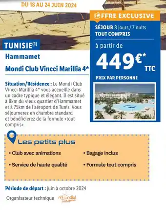 Mondi Club Vincci Marillia 4*