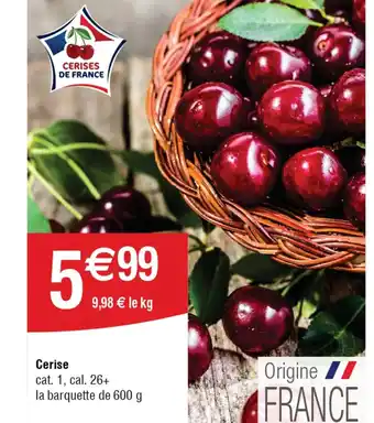 Cora x Carrefour Cerise offre